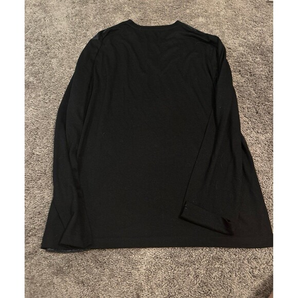 Men’s black striped top - Picture 3 of 3